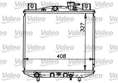 Radiators, Motora dzesēšanas sistēma VALEO 731153