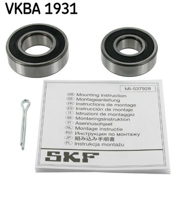 Комплект подшипника ступицы колеса SKF VKBA 1931