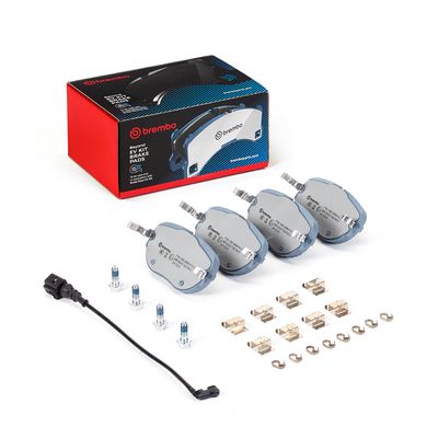 Bremžu uzliku kompl., Disku bremzes BREMBO P 85 195E