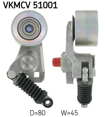 Натяжитель ремня, клиновой зубча SKF VKMCV 51001