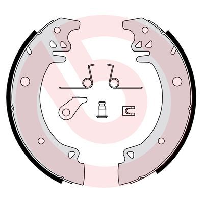 Bremžu loku komplekts BREMBO S 61 533