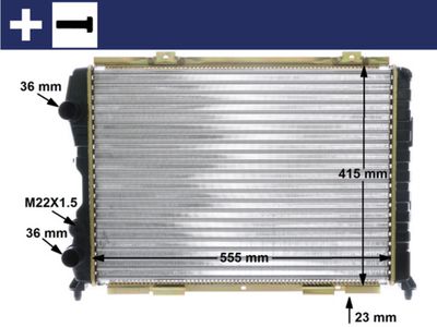 Radiators, Motora dzesēšanas sistēma MAHLE CR 1408 000S