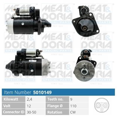 Стартер MEAT & DORIA 5010149