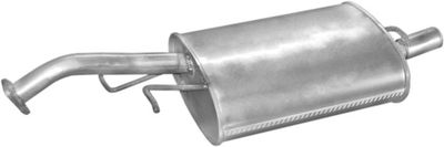 Глушитель выхлопных газов конечный POLMO 14.74