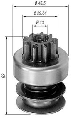 Zobrats, Starteris MAGNETI MARELLI 940113020036