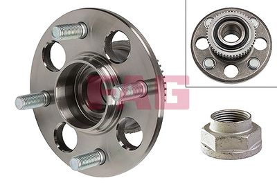 Riteņa rumbas gultņa komplekts Schaeffler FAG 713 6174 30