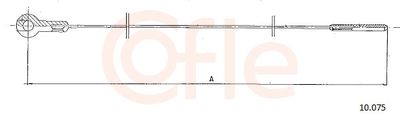 Тросик газа COFLE 92.10.075