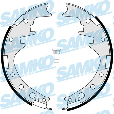 Комплект тормозных колодок SAMKO 85150
