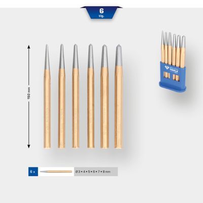 Punktsiša komplekts KS TOOLS BT085080