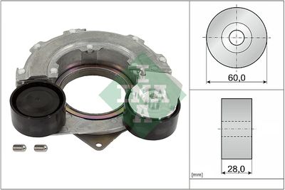 Siksnas spriegotājs, Ķīļsiksna Schaeffler INA 534 0882 10