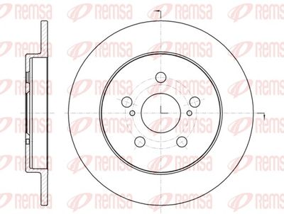 Bremžu diski REMSA 61326.00