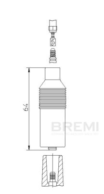 Вилка, распределитель зажигания BREMI 10205/1