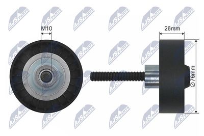 Parazīt-/Vadrullītis, Ķīļsiksna NTY RNK-VW-002