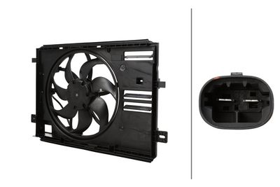 Вентилятор, охлаждение двигателя HELLA 8EW 366 420-361