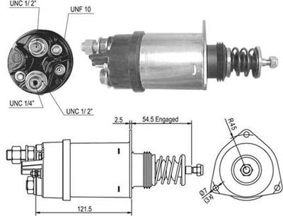 Ievilcējrelejs, Starteris MAGNETI MARELLI 940113050505