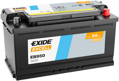 Стартерная аккумуляторная батарея EXIDE EB950
