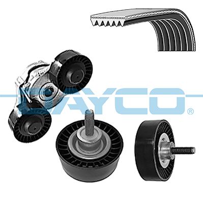 Ķīļrievu siksnu komplekts DAYCO KPV1541