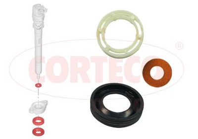 Комплект уплотнительных колец, клапанная форсунка CORTECO 49445011