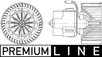 Вентилятор салона MAHLE AB 30 000P