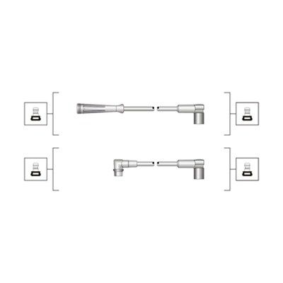 Augstsprieguma vadu komplekts MAGNETI MARELLI 941319170024