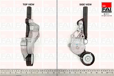 Spriegotājsvira, Ķīļrievu siksna FAI AutoParts T1004