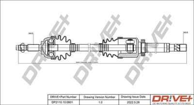 Приводной вал Dr!ve+ DP2110.10.0801