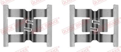 Комплектующие, колодки дискового тормоза QUICK BRAKE 109-0031