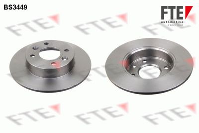 Тормозной диск FTE 9072595