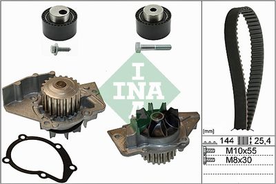 Ūdenssūknis + Zobsiksnas komplekts Schaeffler INA 530 0235 30