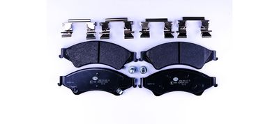 Bremžu uzliku kompl., Disku bremzes HELLA 8DB 355 020-781