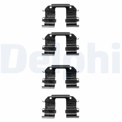 Piederumu komplekts, Disku bremžu uzlikas DELPHI LX0372
