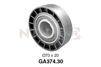 Spriegotājrullītis, Ķīļrievu siksna SNR GA374.30