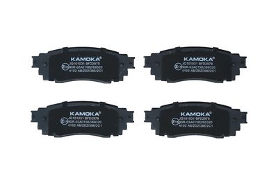 Bremžu uzliku kompl., Disku bremzes KAMOKA JQ101031
