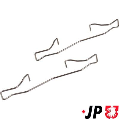 Комплектующие, колодки дискового тормоза JP GROUP 1564004410
