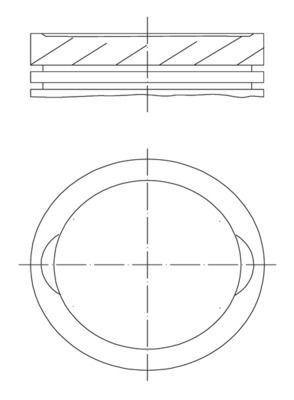 Поршень MAHLE 033 98 00