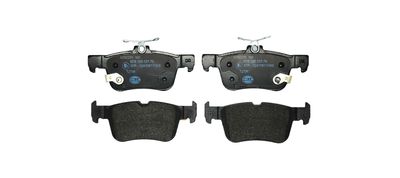 Комплект тормозных колодок, дисковый тормоз HELLA 8DB 355 037-791