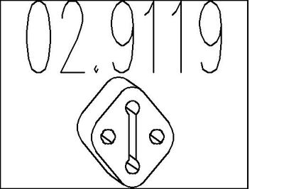 Буфер, глушитель MTS 02.9119