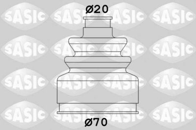 Комплект пыльника, приводной вал SASIC 2873743