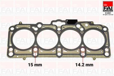 Прокладка, головка цилиндра FAI AutoParts HG1012