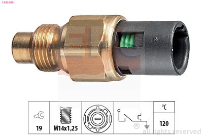 Termoslēdzis, Dzesēšanas škidruma brīdinājuma spuldze EPS 1.840.048