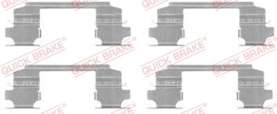 Piederumu komplekts, Disku bremžu uzlikas QUICK BRAKE 109-1686