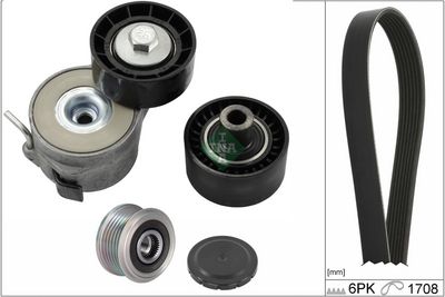Поликлиновой ременный комплект Schaeffler INA 529 0046 20