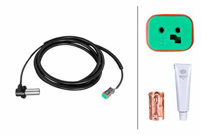 Датчик, частота вращения колеса HELLA 6PU 230 052-291