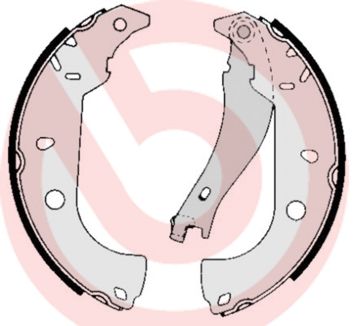 Bremžu loku komplekts BREMBO S 23 511