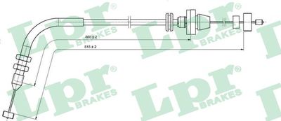 Akseleratora trose LPR C0076A