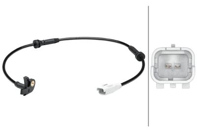 Датчик, частота вращения колеса HELLA 6PU 012 679-181