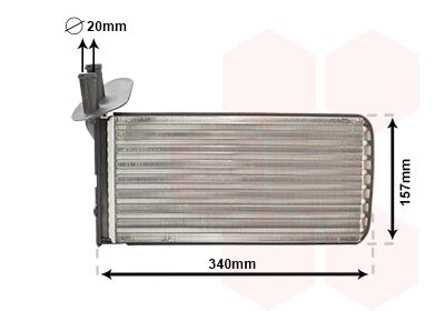 Siltummainis, Salona apsilde VAN WEZEL 58006097