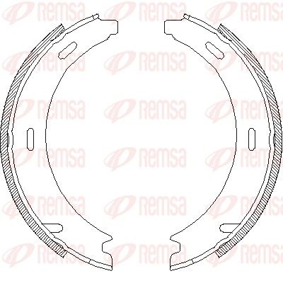 Bremžu loks, stāvbremze REMSA 4094.01