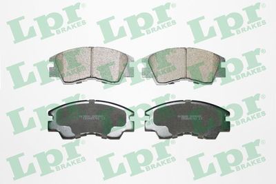 Комплект тормозных колодок, дисковый тормоз LPR 05P550