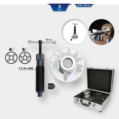 Izspiedēja instrumentu komplekts, iespraužama čaula KS TOOLS BT671250